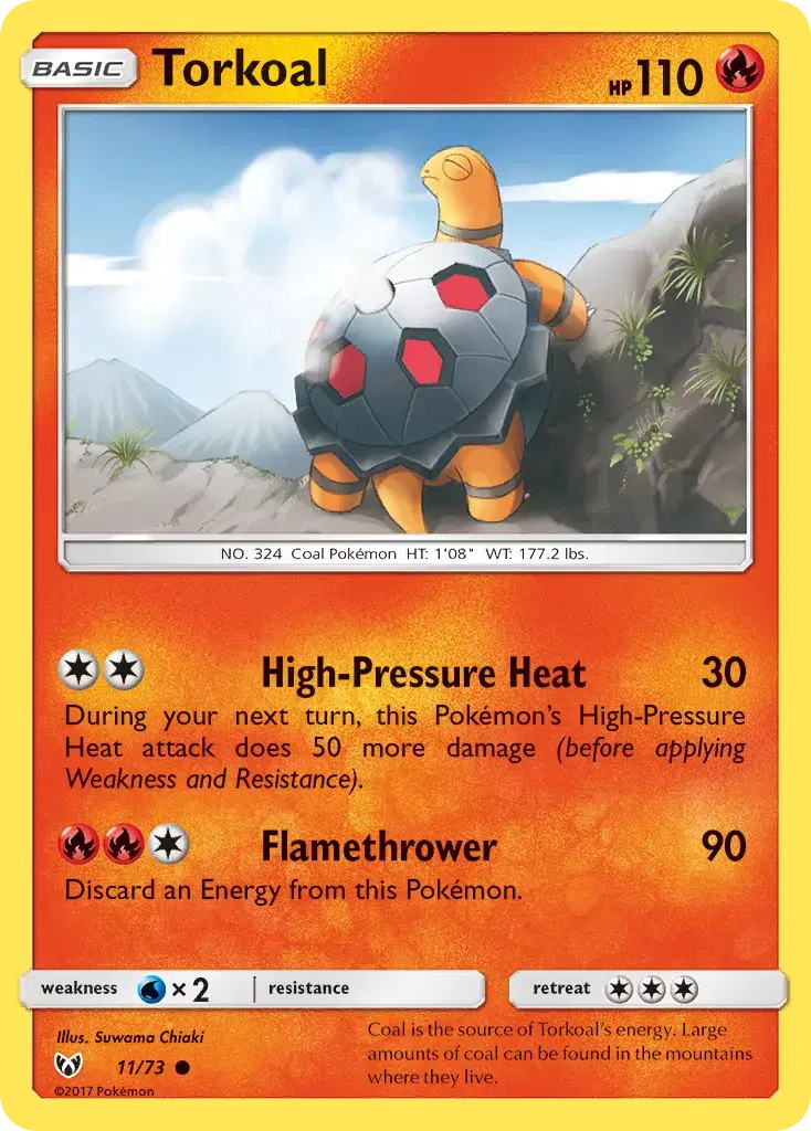 Torkoal Shining Legends 11