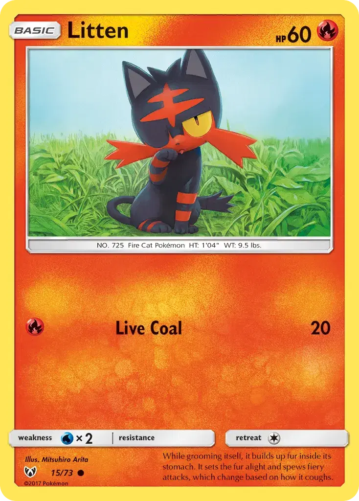 Litten Shining Legends 15