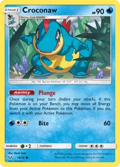 Croconaw Shining Legends