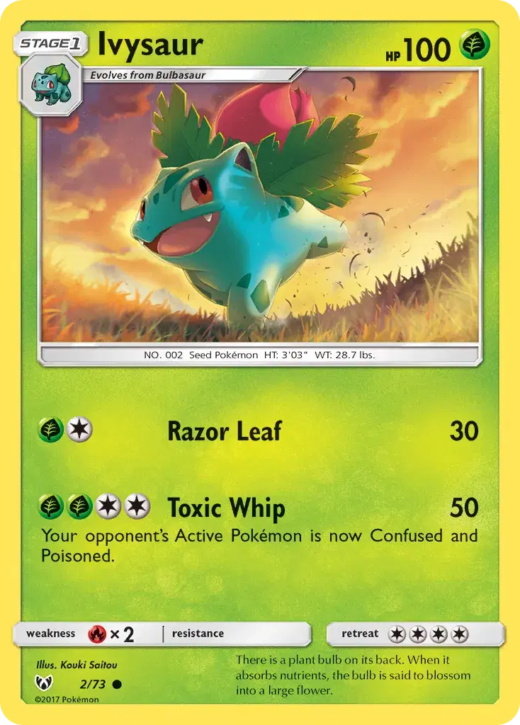 Ivysaur Shining Legends 2
