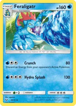 Feraligatr Shining Legends