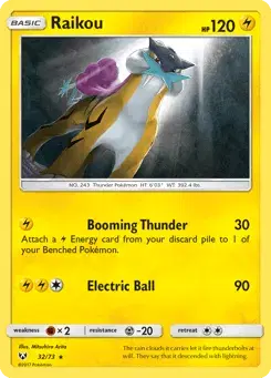 Raikou Shining Legends