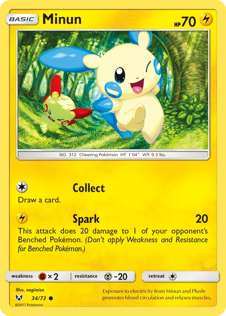 Minun Shining Legends 34