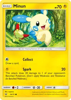 Minun Shining Legends
