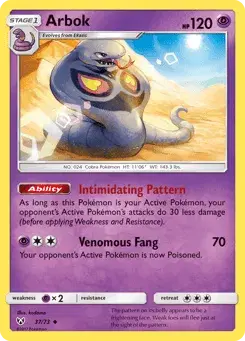 Arbok Shining Legends