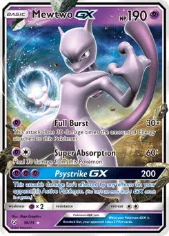 Mewtwo-GX Shining Legends
