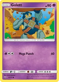 Golett Shining Legends