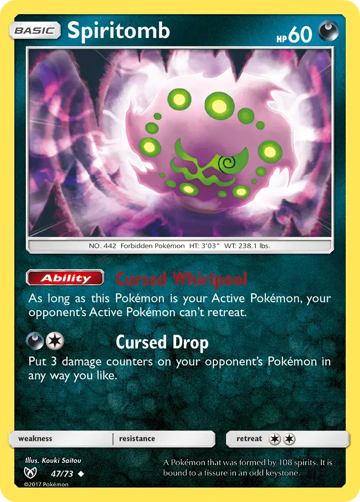 Spiritomb Shining Legends 47