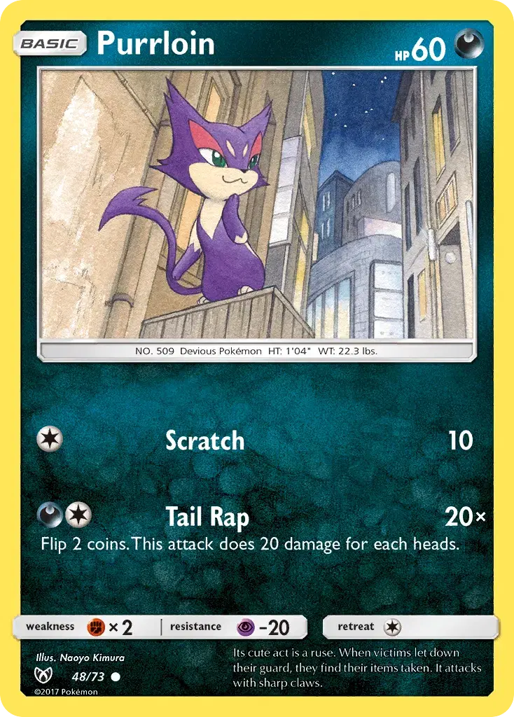 Purrloin Shining Legends 48