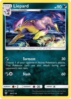 Liepard Shining Legends