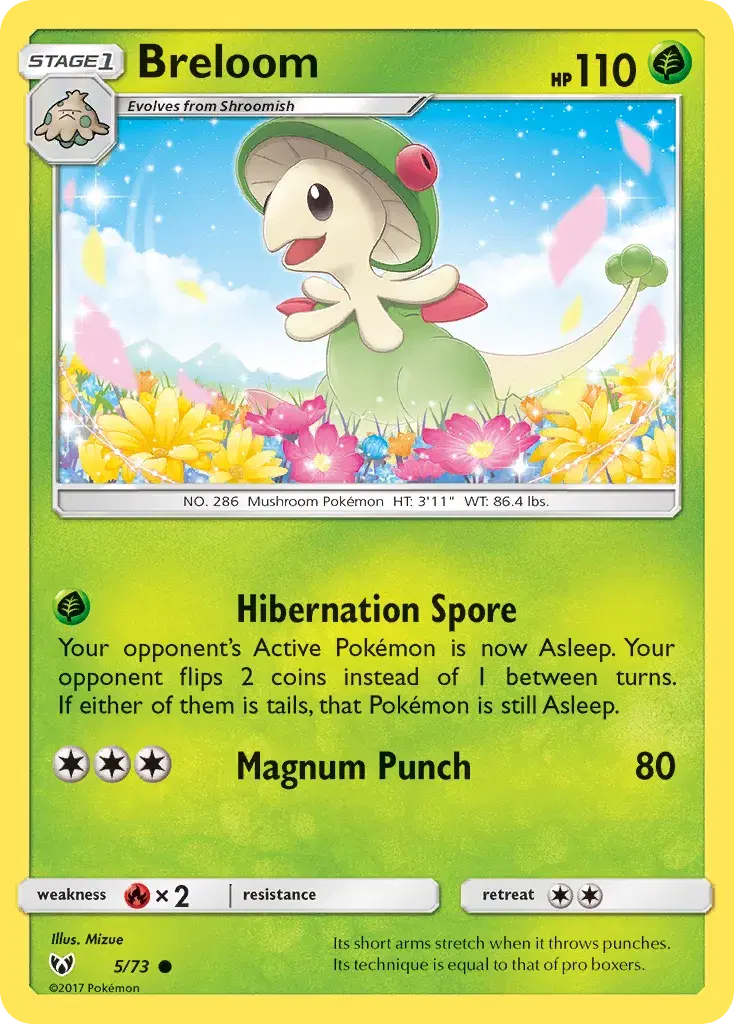 Breloom Shining Legends 5