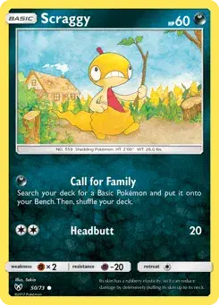 Scraggy Shining Legends