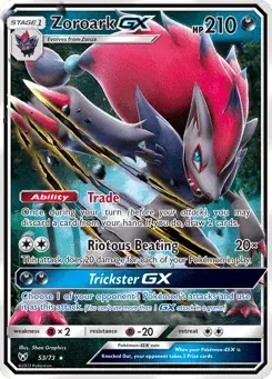 Zoroark-GX Shining Legends