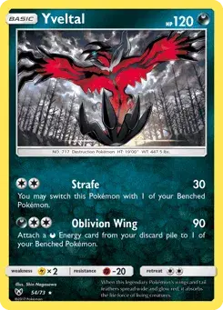 Yveltal Shining Legends