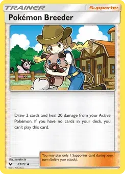Pokémon Breeder Shining Legends