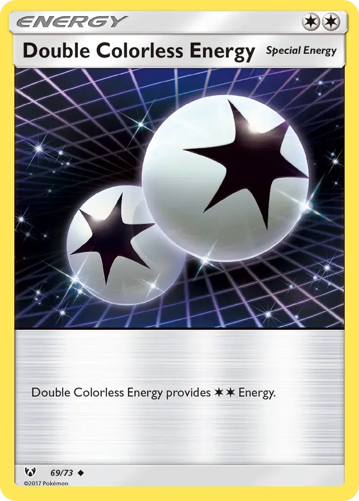 Double Colorless Energy Shining Legends 69