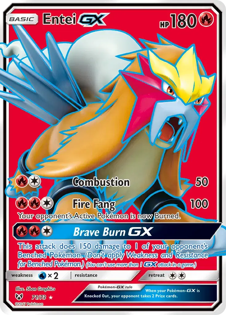 Entei-GX Shining Legends 71