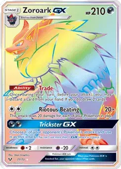 Zoroark-GX Shining Legends