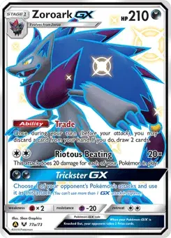 Zoroark-GX Shining Legends