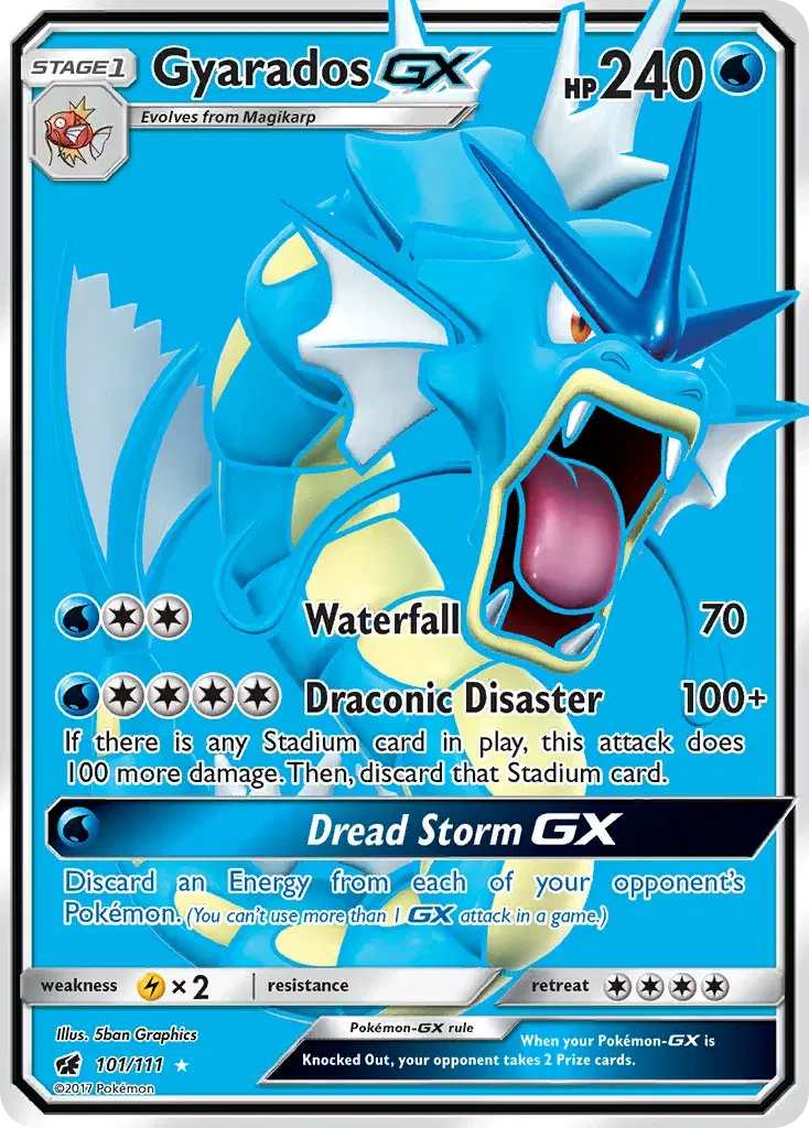 Gyarados-GX Crimson Invasion 101