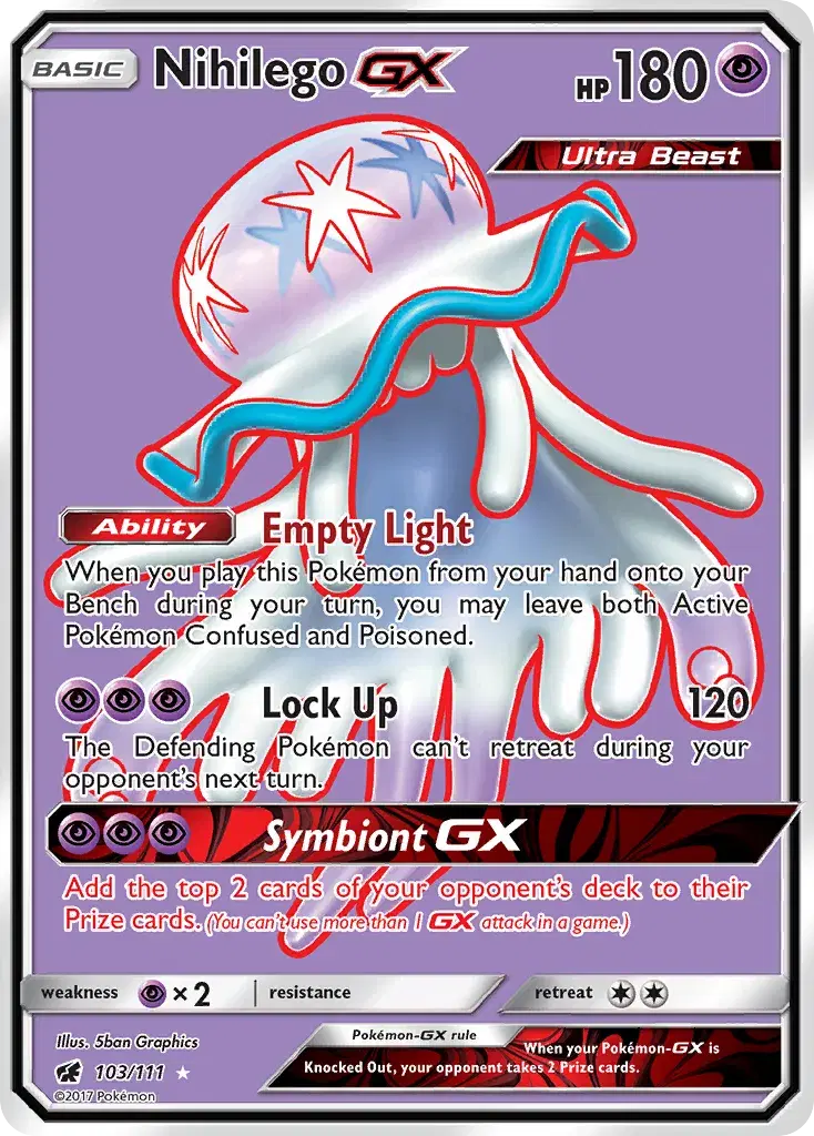 Nihilego-GX Crimson Invasion 103