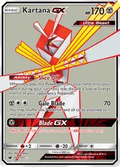 Kartana-GX Crimson Invasion