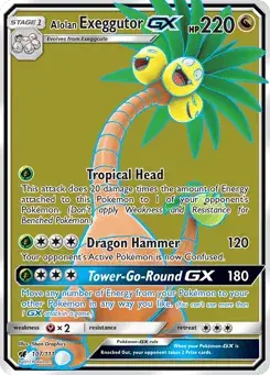 Alolan Exeggutor-GX Crimson Invasion
