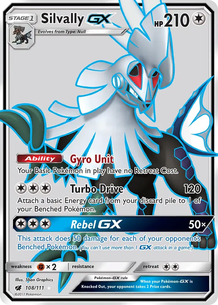 Silvally-GX Crimson Invasion 108