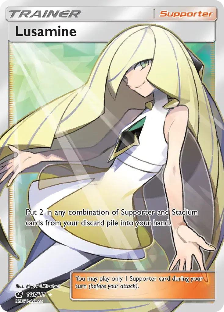 Lusamine Crimson Invasion 110