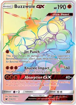 Buzzwole-GX Crimson Invasion