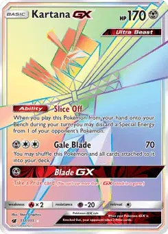Kartana-GX Crimson Invasion