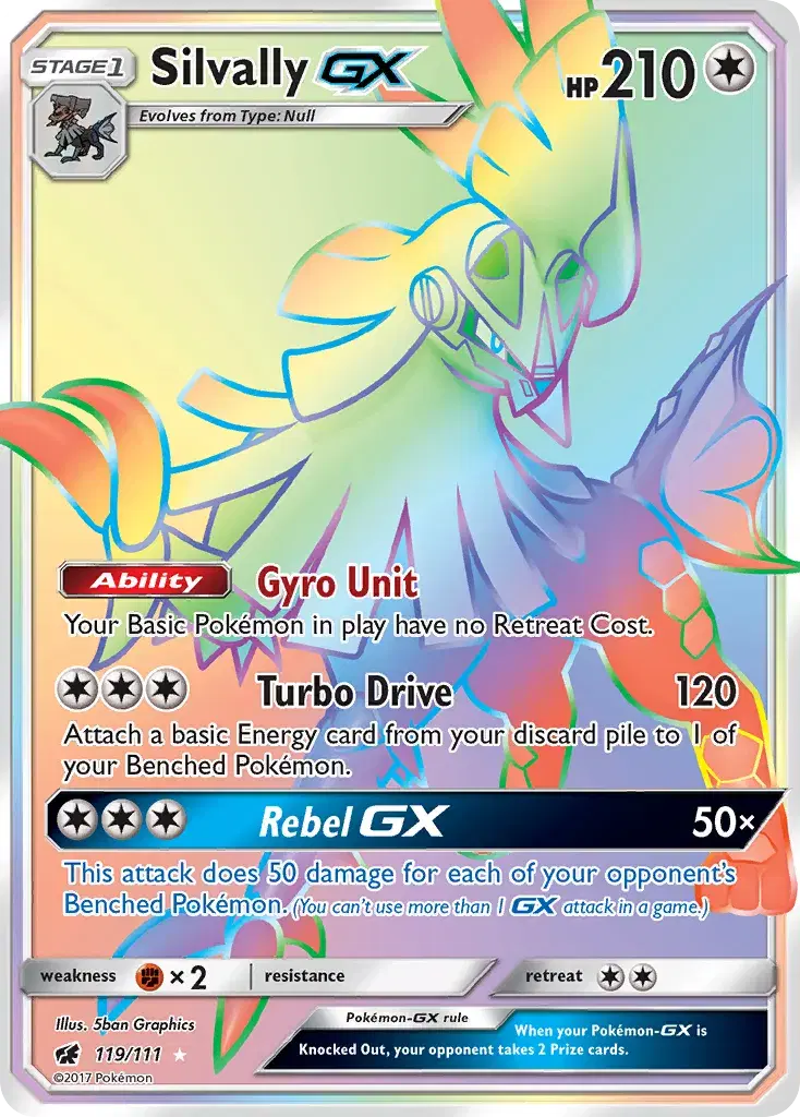 Silvally-GX Crimson Invasion 119