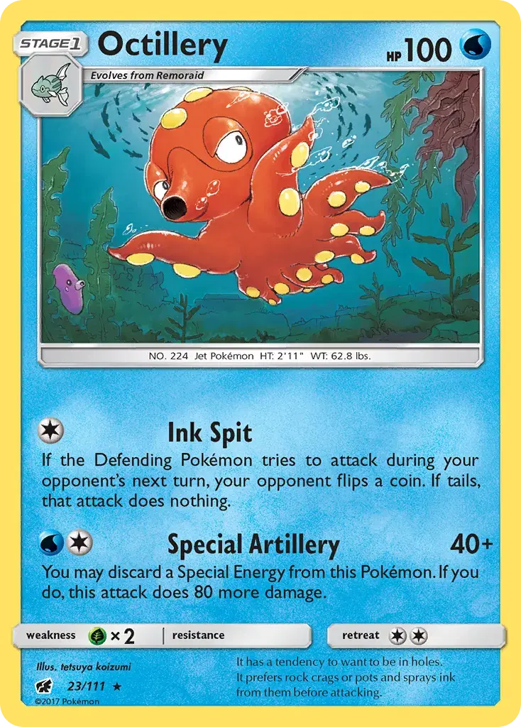 Octillery Crimson Invasion 23