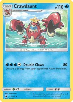 Crawdaunt Crimson Invasion