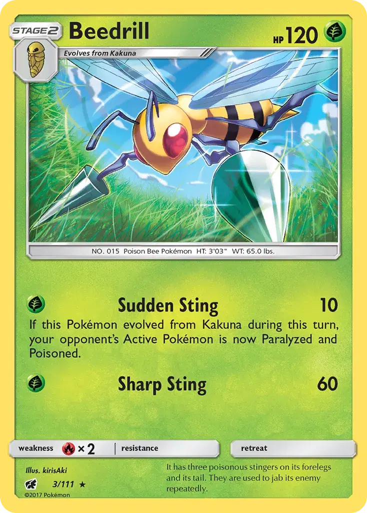 Beedrill Crimson Invasion 3