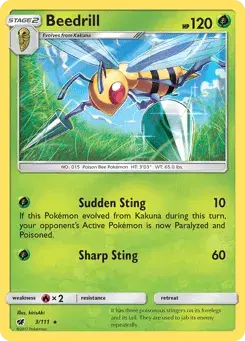 Beedrill Crimson Invasion