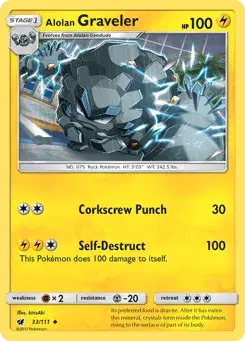 Alolan Graveler Crimson Invasion