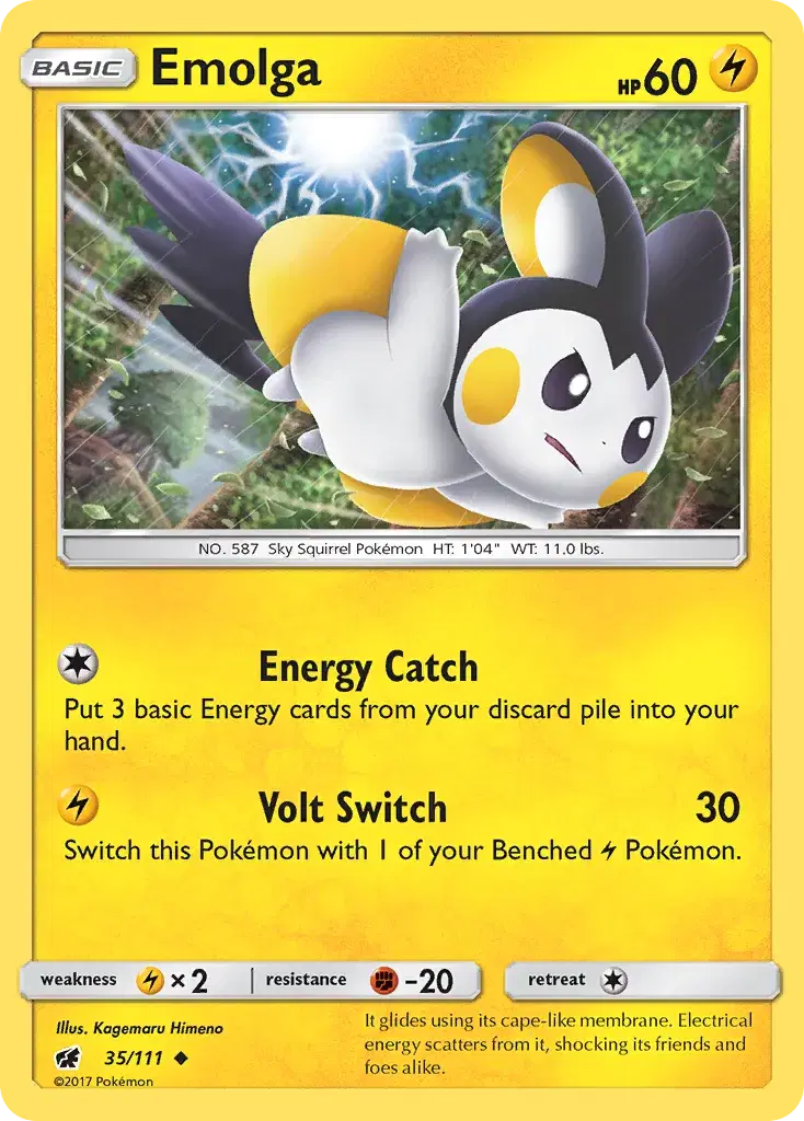 Emolga Crimson Invasion 35