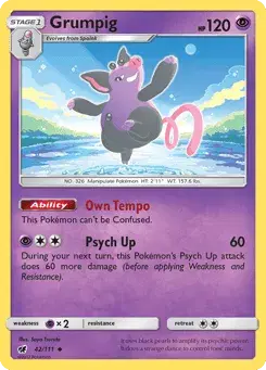 Grumpig Crimson Invasion