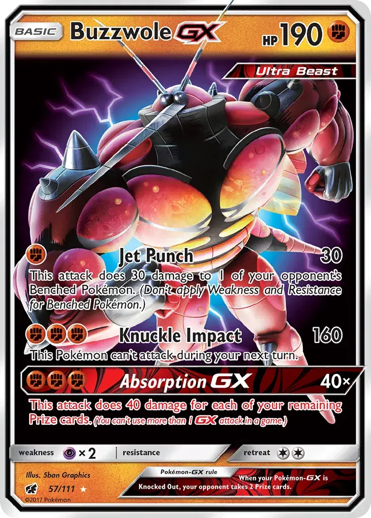 Buzzwole-GX Crimson Invasion 57