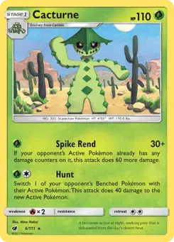 Cacturne Crimson Invasion