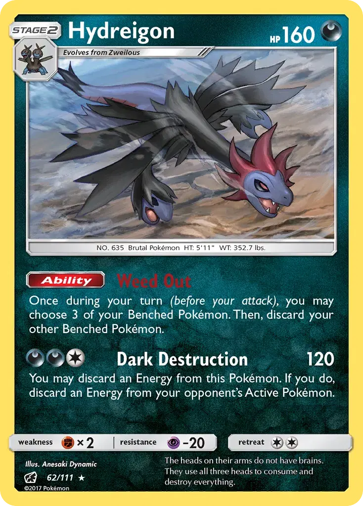 Hydreigon Crimson Invasion 62