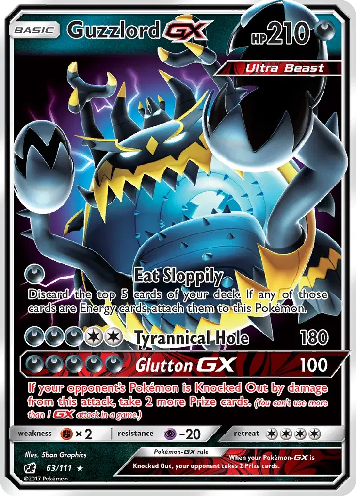 Guzzlord-GX Crimson Invasion 63