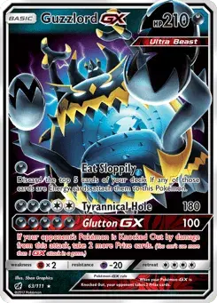 Guzzlord-GX Crimson Invasion
