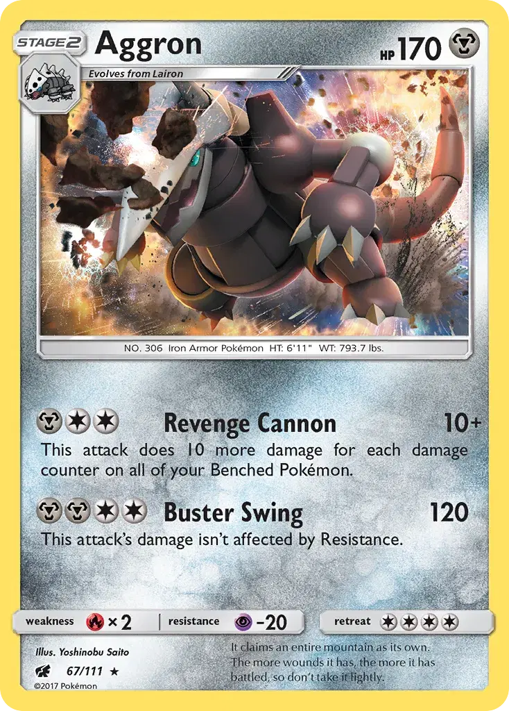 Aggron Crimson Invasion 67