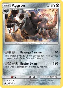 Aggron Crimson Invasion