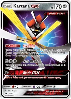 Kartana-GX Crimson Invasion