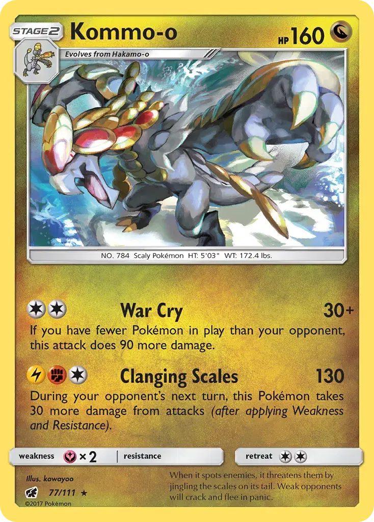 Kommo-o Crimson Invasion 77
