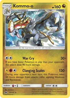 Kommo-o Crimson Invasion