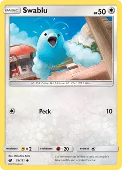 Swablu Crimson Invasion